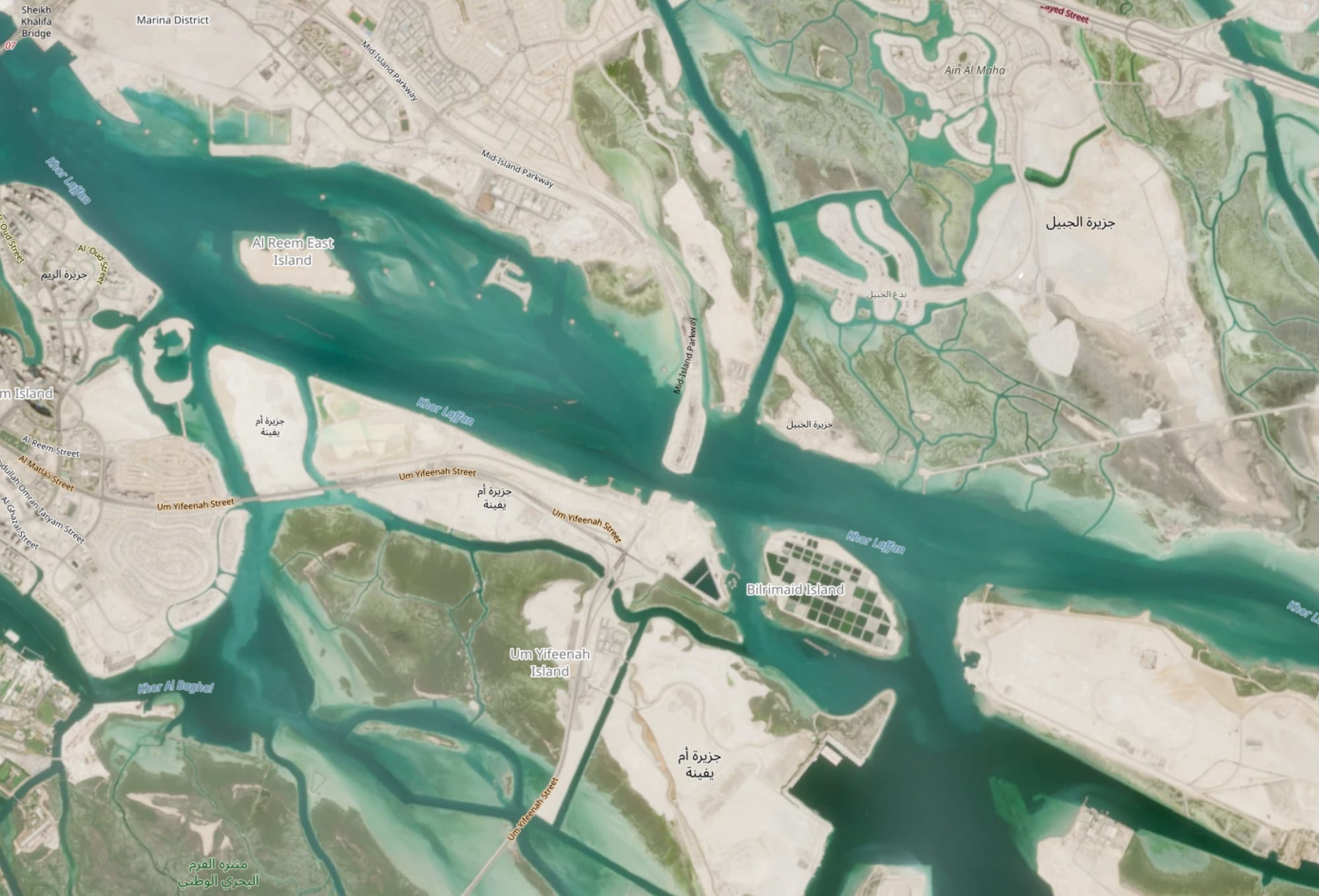Mid Island Parkway — United Arab Emirates